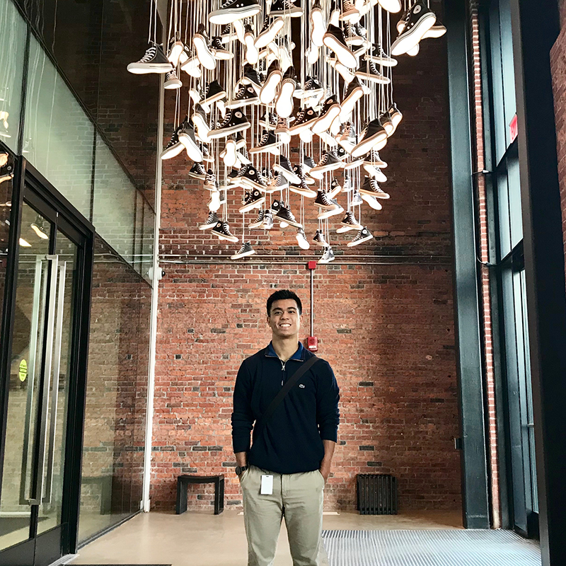 Kevin Togami at Converse HQ